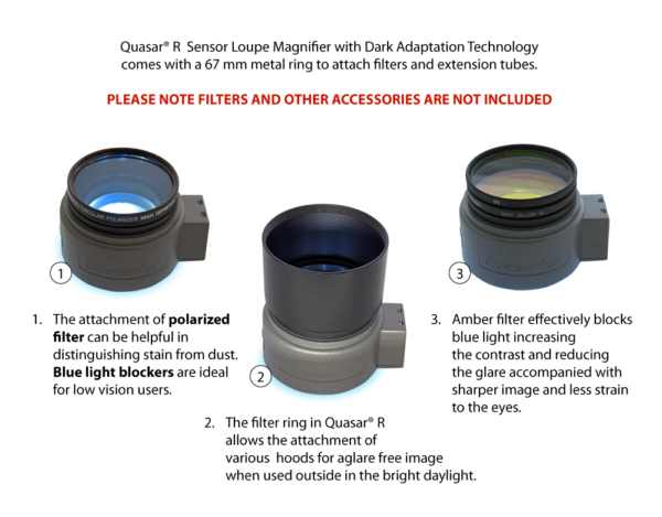 VisibleDust Quasar R 5x Sensor Loupe Magnifier with Dark Adaptation Technology Sensor Loupes | Visible Dust Australia | 6